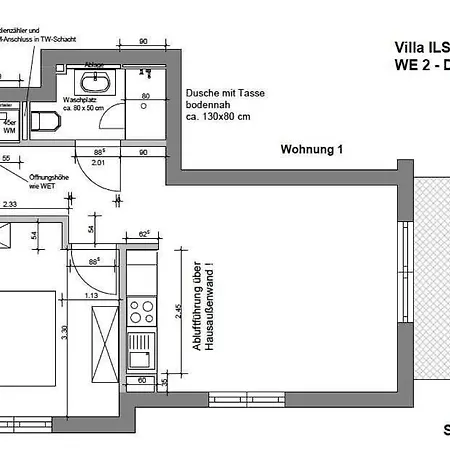 Ferienwohnung _villa Ilse Whg_ 2_ Lägenhet *